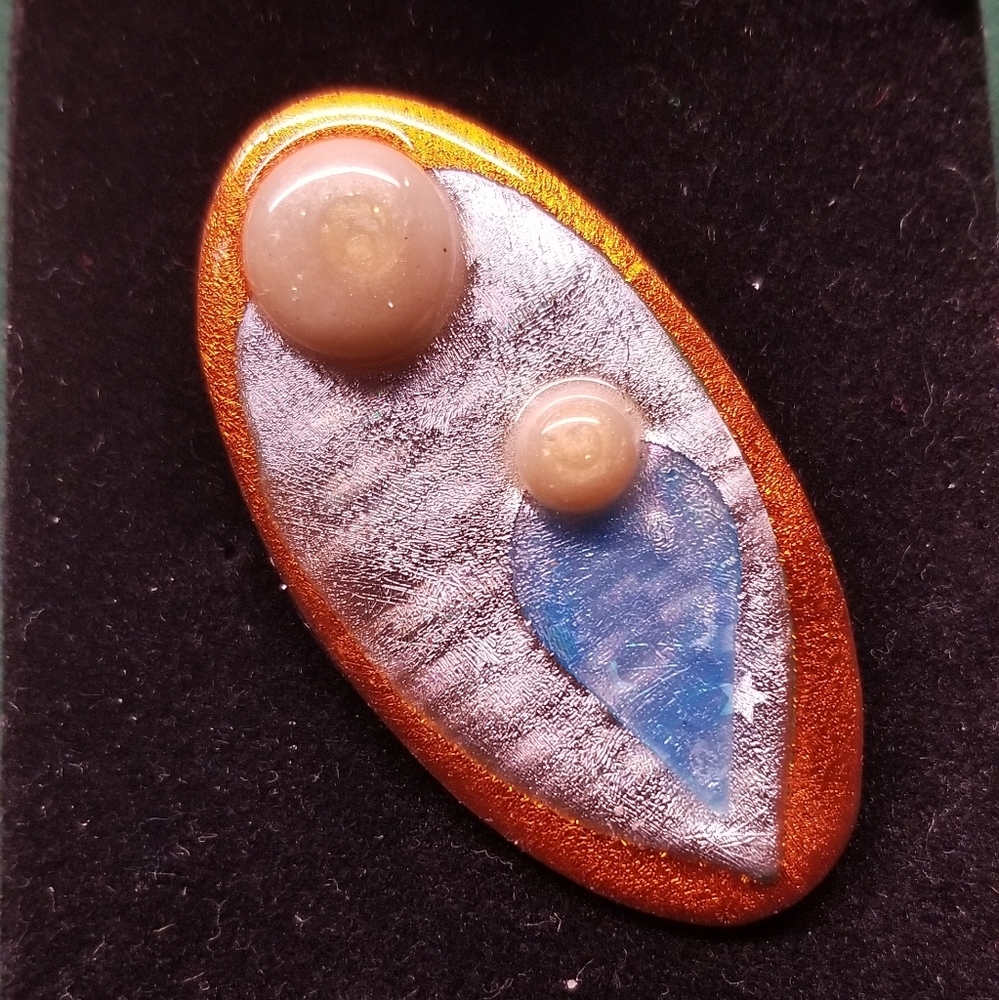 Hand made brooch